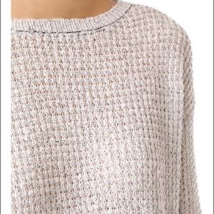 Oversized marled sweater